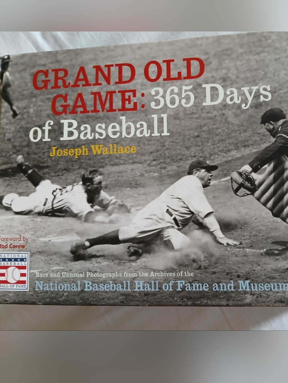 Grand Old Game: 365 Days of Baseball by Joseph Wallace - Black & White